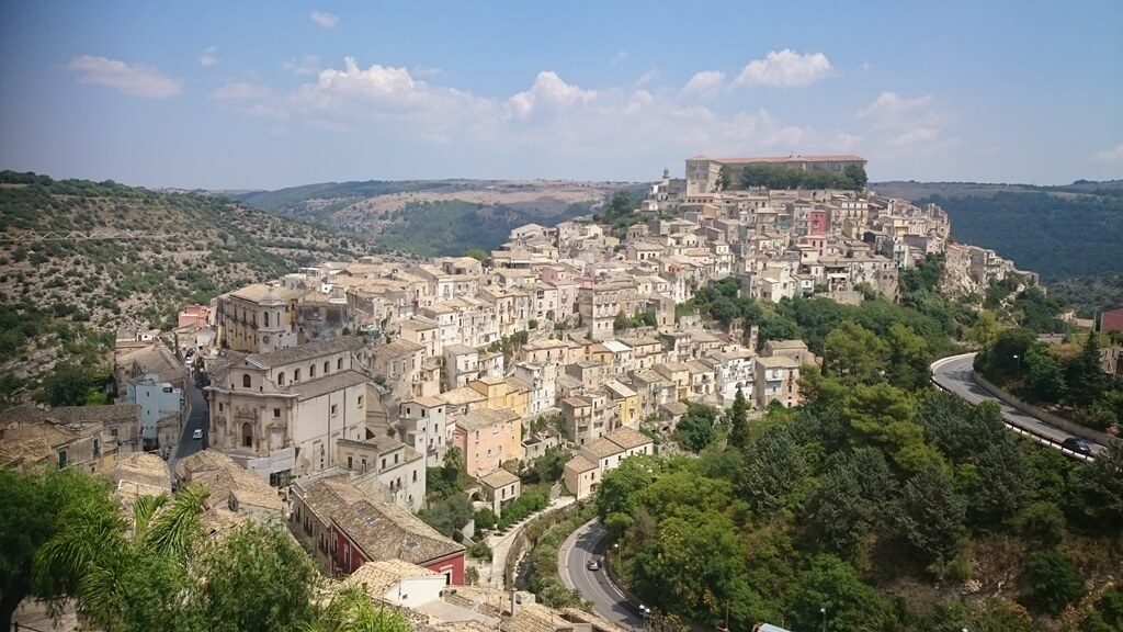 Views over Ragusa Ibla on our Sicily Road Trip