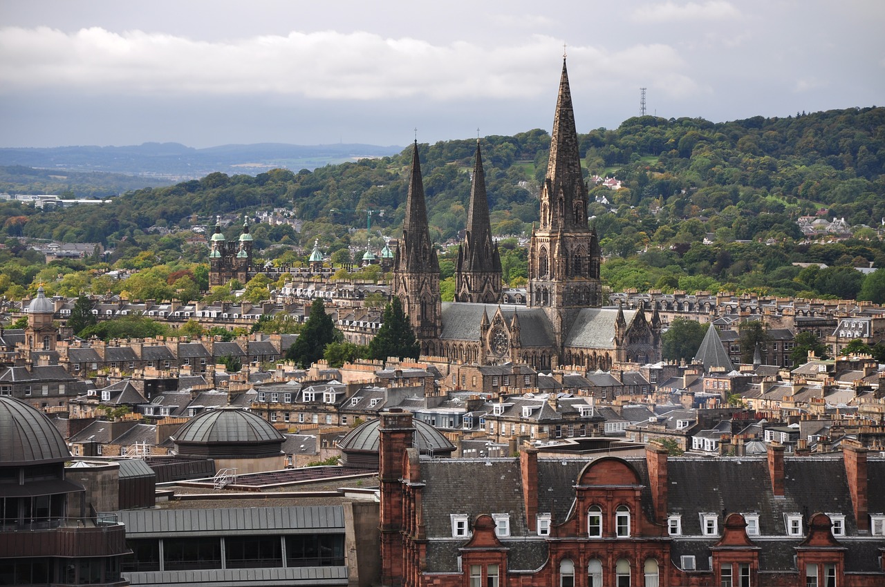 Edinburgh City Centre Skyline