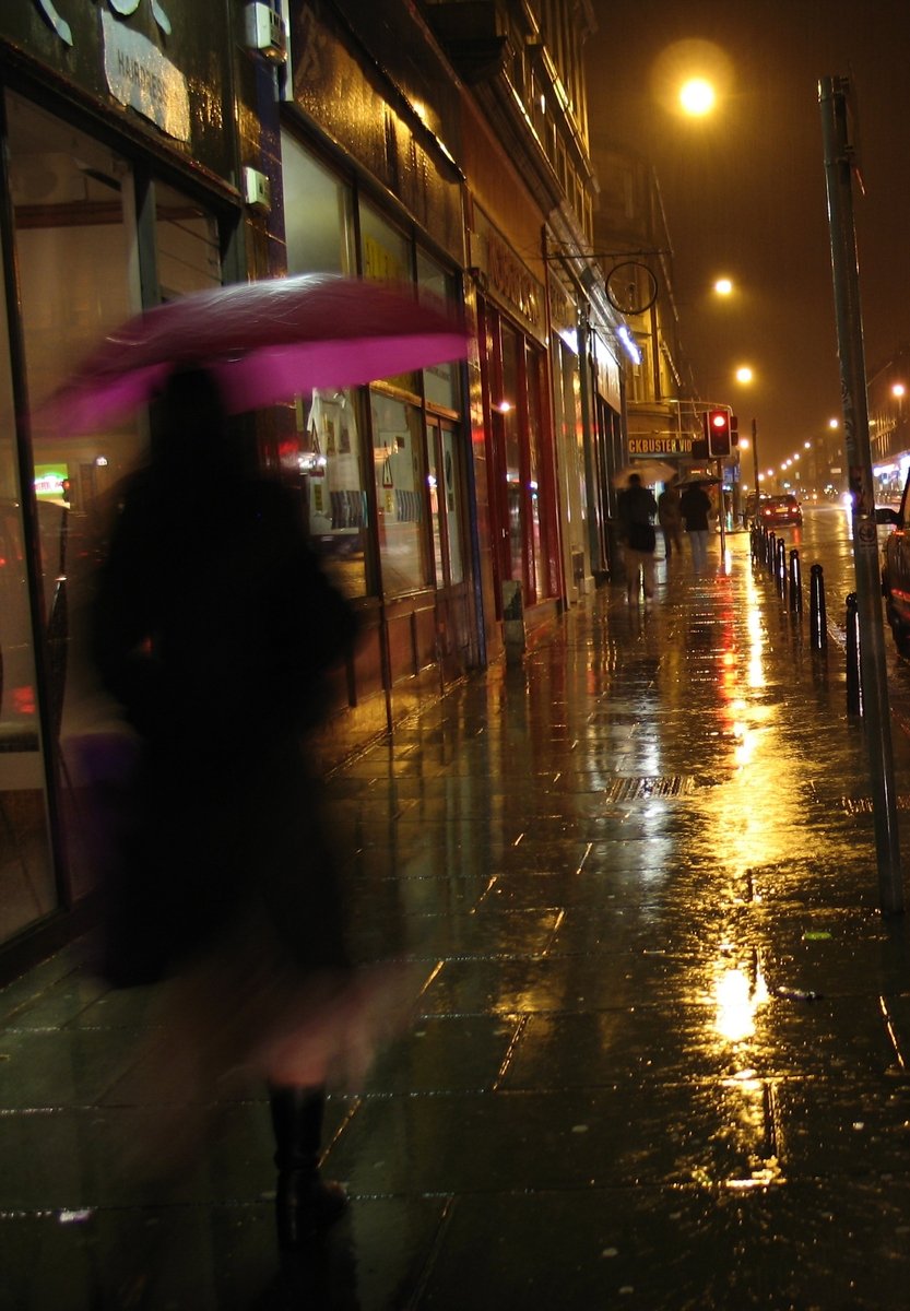 Edinburgh in the rain again